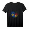 Kosovo Fingerabdruck T-Shirt für stolze Deutsch-Kosovaren mit Flagge und DNA-Motiv – Ausdruck von Heimatliebe und kulturellem Stolz