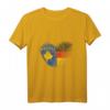 Kosovo Fingerabdruck T-Shirt für stolze Deutsch-Kosovaren mit Flagge und DNA-Motiv – Ausdruck von Heimatliebe und kulturellem Stolz
