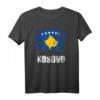 Kosovo Flagge T-Shirt für Unabhängigkeitstag, Patriotisches Kosovo Shirt für Familien, Freunde & Albanische Gemeinschaften