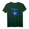 Kosovo Flagge & Karte T-Shirt für Damen und Herren – Lustiges Patriotisches T-Shirt zum Kosovo Day am 12. Oktober 2022