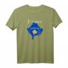 Kosovo Flagge & Karte T-Shirt für Damen und Herren – Lustiges Patriotisches T-Shirt zum Kosovo Day am 12. Oktober 2022