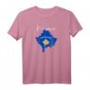 Kosovo Flagge & Karte T-Shirt für Damen und Herren – Lustiges Patriotisches T-Shirt zum Kosovo Day am 12. Oktober 2022