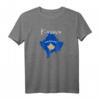 Kosovo Flagge & Karte T-Shirt für Damen und Herren – Lustiges Patriotisches T-Shirt zum Kosovo Day am 12. Oktober 2022