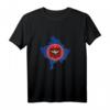 Kosovarische Armee & Albanisches Wappen Langarmshirt – Patriotisches T-Shirt mit Adler, Dardanien Symbol und Nationalstolz