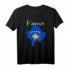 Kosovo Flagge & Karte T-Shirt für Damen und Herren – Patriotisches Kosovo Day T-Shirt zum 12. Oktober 2022