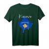 Kosovo Flagge & Karte T-Shirt für Damen und Herren – Patriotisches Kosovo Day T-Shirt zum 12. Oktober 2022