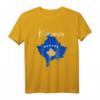 Kosovo Flagge & Karte T-Shirt für Damen und Herren – Patriotisches Kosovo Day T-Shirt zum 12. Oktober 2022