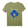 Kosovo Flagge & Karte T-Shirt für Damen und Herren – Patriotisches Kosovo Day T-Shirt zum 12. Oktober 2022