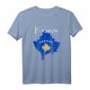 Kosovo Flagge & Karte T-Shirt für Damen und Herren – Patriotisches Kosovo Day T-Shirt zum 12. Oktober 2022