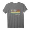 4150 Krefeld Retro Postleitzahlen T-Shirt - Vintage Heimatdesign für echte Krefelder & Nostalgie-Liebhaber