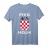 HapKoala Geschenk für Bierliebhaber und Reisende – T-Shirt für Dubrovnik, Split & Hrvatska Fans