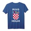 HapKoala Geschenk für Bierliebhaber und Reisende – T-Shirt für Dubrovnik, Split & Hrvatska Fans