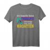 Ich muss nur nach Kroatien Geschenk Kroatien T-Shirt - Perfektes Souvenir für Kroatien-Fans, Urlauber & Reisebegeisterte