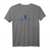 Vukovar Kroatien Herzschlag T-Shirt – Perfektes Souvenir für Kroatien-Liebhaber, Kroatien Flaggen- und Stadt-Shirt