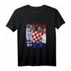 Kroatien Flagge Damen & Herren Tank Top - Leichtes, klassisch geschnittenes Fan-Tanktop mit doppelt genähten Ärmel- und Saumabschlüssen