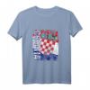 Kroatien Flagge Damen & Herren Tank Top - Leichtes, klassisch geschnittenes Fan-Tanktop mit doppelt genähten Ärmel- und Saumabschlüssen
