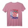 Kroatien Flagge Damen & Herren Tank Top - Leichtes, klassisch geschnittenes Fan-Tanktop mit doppelt genähten Ärmel- und Saumabschlüssen