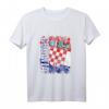 Kroatien Flagge Damen & Herren Tank Top - Leichtes, klassisch geschnittenes Fan-Tanktop mit doppelt genähten Ärmel- und Saumabschlüssen