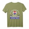 Lustiges 'Die Stimmen sagen - Ich muss nur nach Kroatien' T-Shirt – Perfekt für Kroatien-Urlaub, Auswanderung und als Geschenk für Kroatienliebhaber