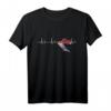 Unisex Herzschlag Kroatien T-Shirt – Perfektes Geschenk zu Weihnachten oder Geburtstag für Kroatien-Fans, Damen, Herren und Kinder