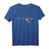 Unisex Herzschlag Kroatien T-Shirt – Perfektes Geschenk zu Weihnachten oder Geburtstag für Kroatien-Fans, Damen, Herren und Kinder