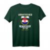 Herren Kroatischer Opa T-Shirt – Lustiges Geschenk für kroatische Opas, ideal für Geburtstage & besondere Anlässe