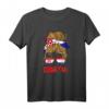 Kroatien für Mädchen & Damen Kroatische Flagge T-Shirt – Niedliches Kroatien-Geschenk für Frauen und Kroaten