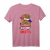 Kroatien für Mädchen & Damen Kroatische Flagge T-Shirt – Niedliches Kroatien-Geschenk für Frauen und Kroaten