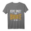 Keine Angst der Kroate ist da Kroatien T-Shirt - Stolzes Land und perfekte Geschenkidee für Kroatien-Enthusiasten