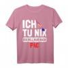 Ich tu nix Ich will nur nach Pag – Kroatien Flagge T-Shirt als Urlaubsgeschenk für Pag Fans und Kroatien-Liebhaber