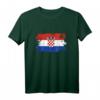 Kroatien Retro Flagge - Serbisches T-Shirt für Kroatien-Fans und Patriotische Kleidung als Geschenk