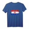 Kroatien Retro Flagge - Serbisches T-Shirt für Kroatien-Fans und Patriotische Kleidung als Geschenk