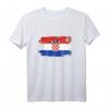 Kroatien Retro Flagge - Serbisches T-Shirt für Kroatien-Fans und Patriotische Kleidung als Geschenk
