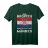 Kroatien T-Shirt mit Flagge – Ideal für Kroatienliebhaber, Urlauber & Reisefans als Geschenk zu Weihnachten oder Geburtstag