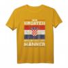 Kroatien T-Shirt mit Flagge – Ideal für Kroatienliebhaber, Urlauber & Reisefans als Geschenk zu Weihnachten oder Geburtstag