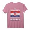 Kroatien T-Shirt mit Flagge – Ideal für Kroatienliebhaber, Urlauber & Reisefans als Geschenk zu Weihnachten oder Geburtstag
