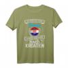 Kroatien Design Kroatien Urlaub T-Shirt – Lustiges Geschenk für Kroatien Fans und Reisende
