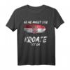 Zagreb Kroatisches Geschenk für Patrioten - Kroatien T-Shirt mit Flagge, ideales Souvenir für Kroatien- und Zagreb-Reisende