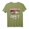 Zagreb Kroatisches Geschenk für Patrioten - Kroatien T-Shirt mit Flagge, ideales Souvenir für Kroatien- und Zagreb-Reisende