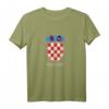 Kroatien-Emblem Wappen Kroatische Flagge Hrvatska T-Shirt – Stolz Kroatien zeigen, perfekt als Souvenir oder Fanartikel