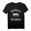 Kroatien Flagge Geschenk - Kroatien T-Shirt für Fans, Urlauber & Heimatliebhaber in Zagreb & Europa