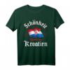 Kroatien Flagge Geschenk - Kroatien T-Shirt für Fans, Urlauber & Heimatliebhaber in Zagreb & Europa