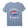 Kroatien Flagge Geschenk - Kroatien T-Shirt für Fans, Urlauber & Heimatliebhaber in Zagreb & Europa