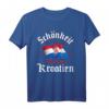 Kroatien Flagge Geschenk - Kroatien T-Shirt für Fans, Urlauber & Heimatliebhaber in Zagreb & Europa