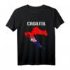 Kroatien Hemd & Shirts für Damen & Herren - Patriotische Kleidung, Vintage Kroatien T-Shirt für Urlaub, Reisen & Supporter