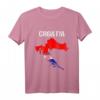 Kroatien Hemd & Shirts für Damen & Herren - Patriotische Kleidung, Vintage Kroatien T-Shirt für Urlaub, Reisen & Supporter