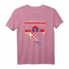 Kroatien T-Shirt mit Flagge - Geschenkidee für Kroatien-Reisende, Fans & Urlauber für Weihnachten & Geburtstag