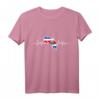 Herzschlag Kroatische Flagge Geschenk Kroatien T-Shirt - Fanartikel für Sport, Weihnachten & Geburtstag