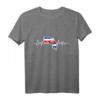 Herzschlag Kroatische Flagge Geschenk Kroatien T-Shirt - Fanartikel für Sport, Weihnachten & Geburtstag