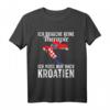 Kroatische Flagge T-Shirt | Kroatien Urlaub & Fan Geschenk für Kroatien-Liebhaber